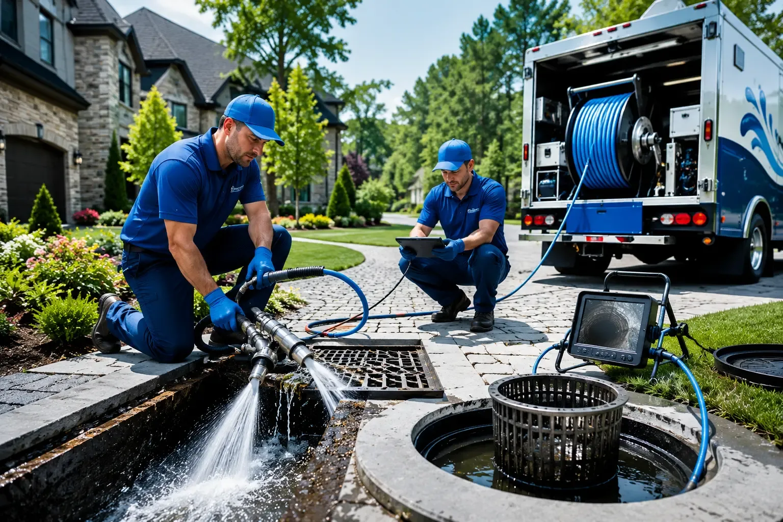 Local outdoor drain cleaning professionals in Milton, GA